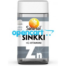 Sana-Sol Sinkki + C-vitamiini 200 шт